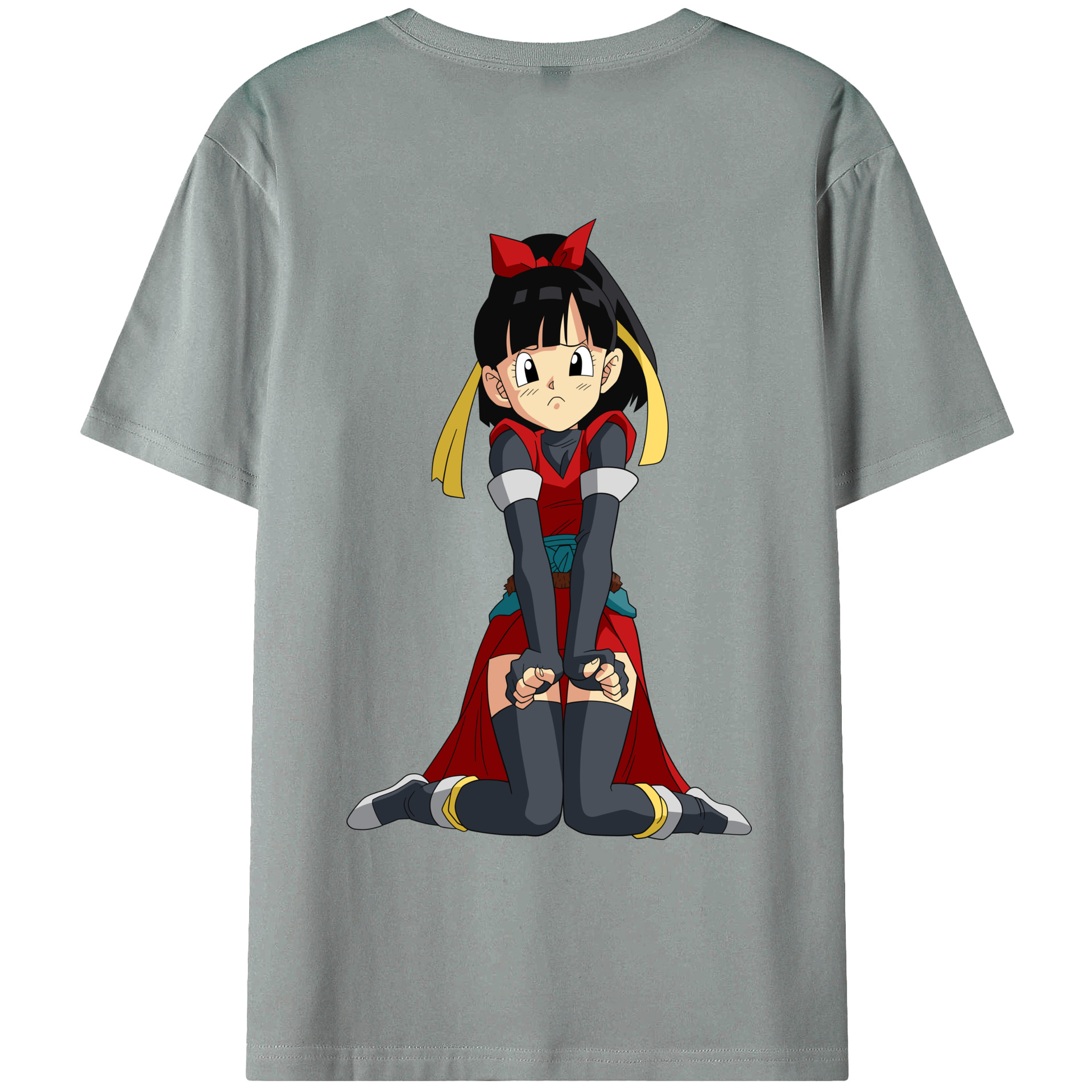 （画像用） ドラゴンボール パン DRAGON BALL Pan 綿100％ メンズ半袖Tシャツ（バックプリント） 通気性
